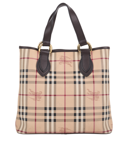 Haymarket Check Tote, front view